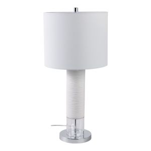JANELAKE WHITE LAMP 28 (IN) 1
