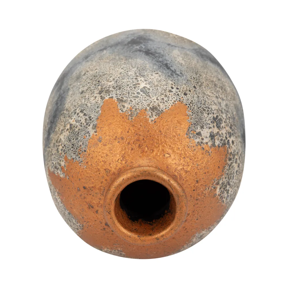 HOLLYROSE BLUE VASE 17 (IN)