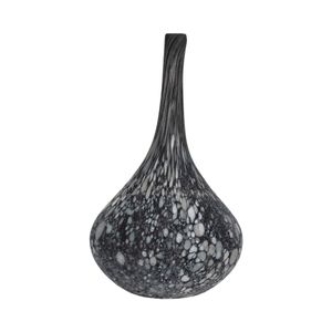 DOUGALROSE GRAY GLASS VASE 15 (IN) 4