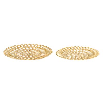 Regina Tray - Set of 2 Gold