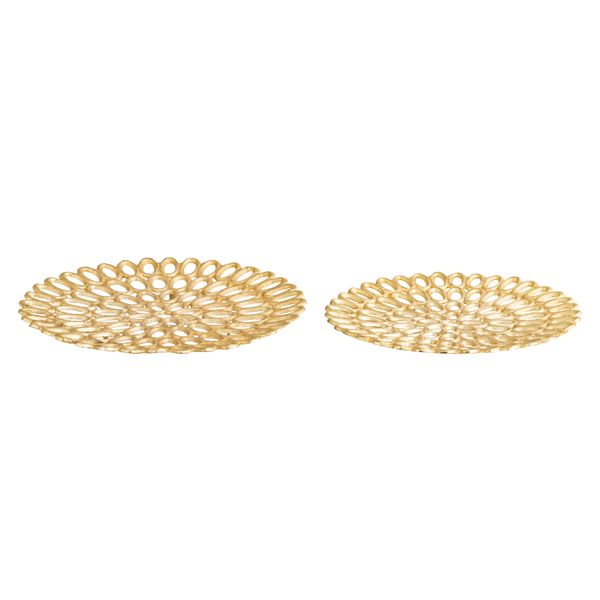 Regina Tray - Set of 2 Gold