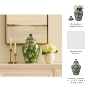 JAKEVIEW GREEN CHINOISERIE 14 (IN) 10