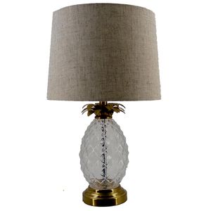 18-1/2" ELECTRIC PINEAPPLE TABLE LAMP 1