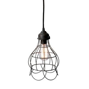 Wire 6'' Wide 1-Light Mini Pendant - Oil Rubbed Bronze 7