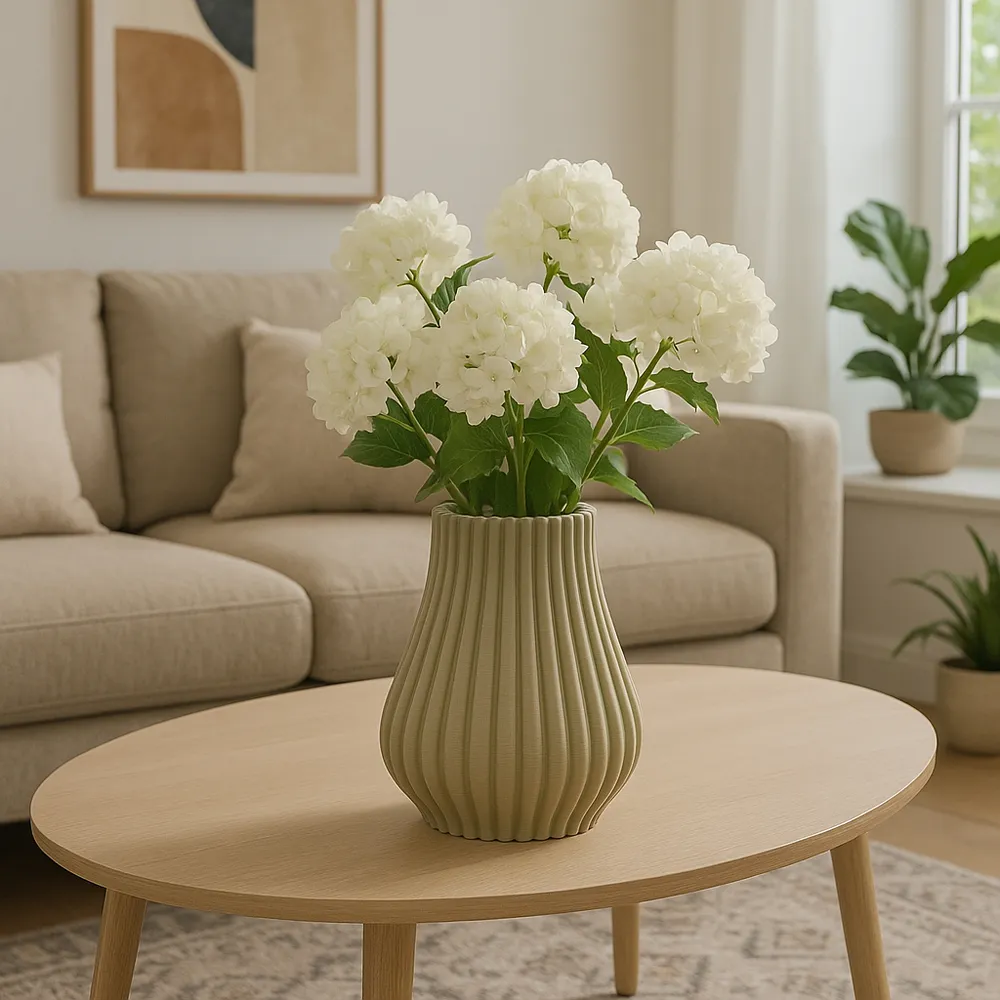 OPALBROOK TAN VASE 11 (IN)