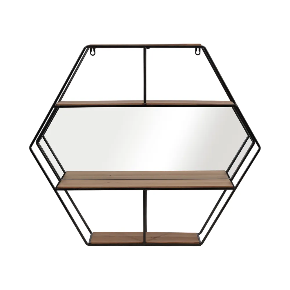 GARFIELDLEY BROWN WALL SHELF 24 (IN)