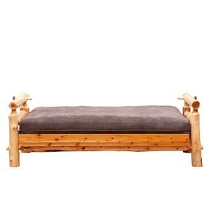 Custom Futon Cover - Full Size Mattress - FRONT:  Fabric Grade 20:  Fabric Name:  TBD; BACK:  Fabric Grade 10-Fabric Name:  TBD ; Welt (Optional):  Add $30 4