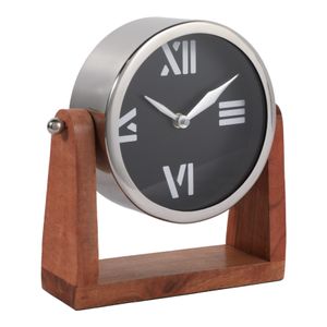 CELIAROSE BLACK CLOCK 9 (IN) 3