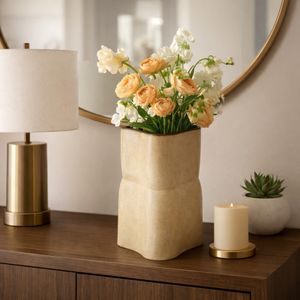 HARVEYWAY TAN VASE 12 (IN) 12
