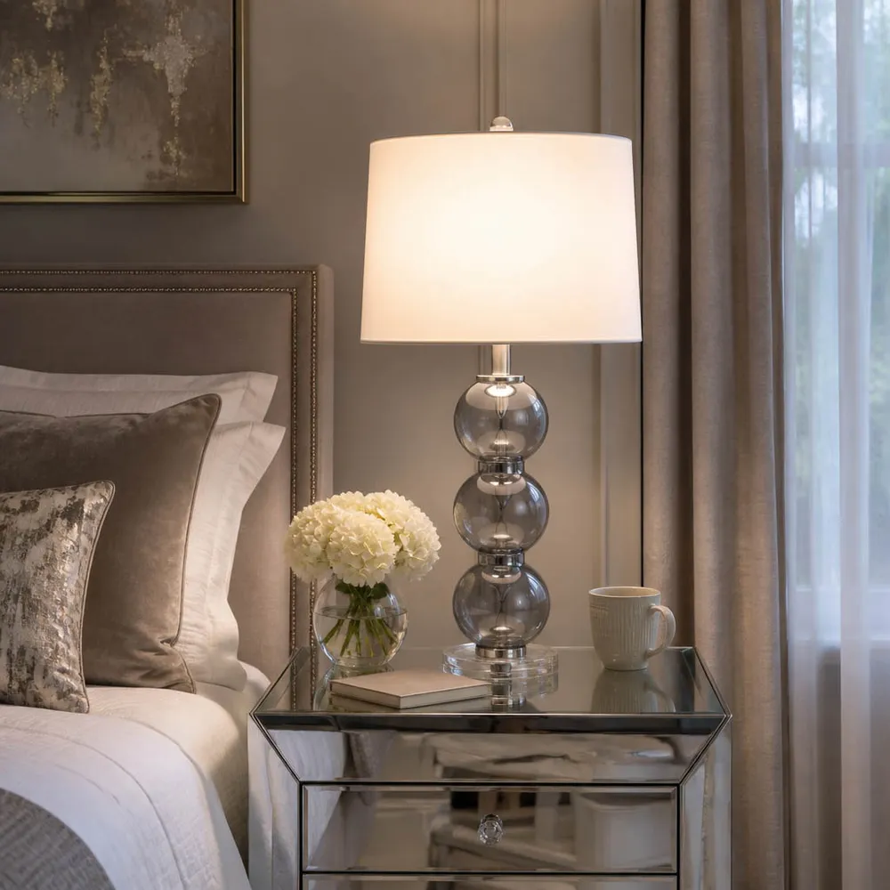 CALTONDALE GRAY LAMP 28 (IN)