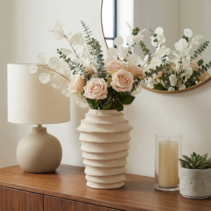 RIDERGATE IVORY VASE 14 (IN) 2