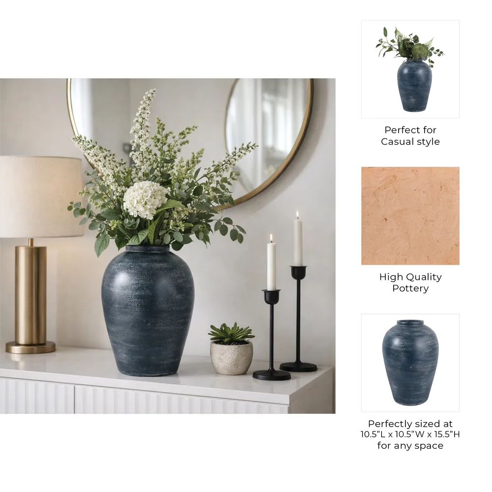 GORDONVALE BLUE VASE 16 (IN)