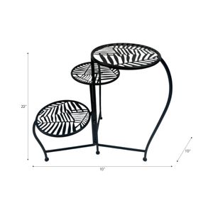 SELBYGATE BLACK PLANT STAND 22 (IN) 10