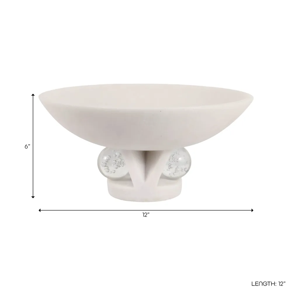 TATETON WHITE BOWL 6 (IN)