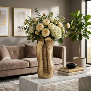 ASPENCREST GOLD VASE 16 (IN) 12