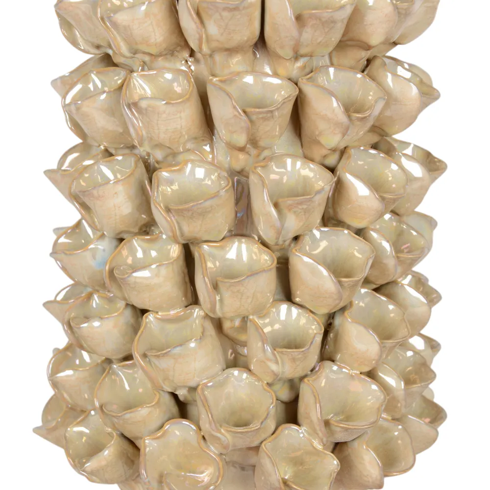 TATEOAK CREAM VASE 13 (IN)