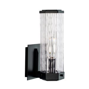 Polygon 10.5'' High 1-Light Outdoor Sconce - Matte Black 1
