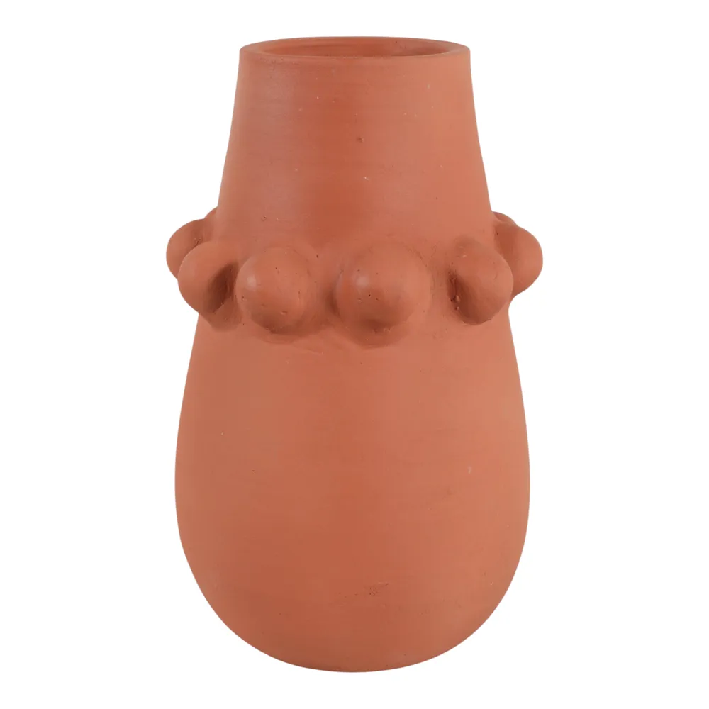 DUNBARWOOD RED VASE 13 (IN)