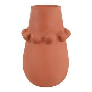 DUNBARWOOD RED VASE 13 (IN) 1