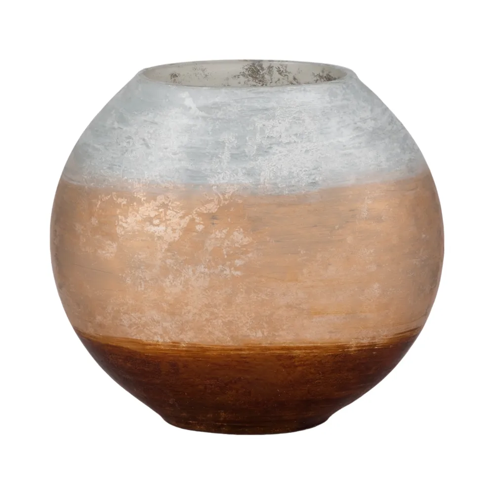 CLAYWORTH WHITE VASE 9 (IN)