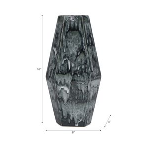 EASTONBURN GREEN VASE 16 (IN) 7