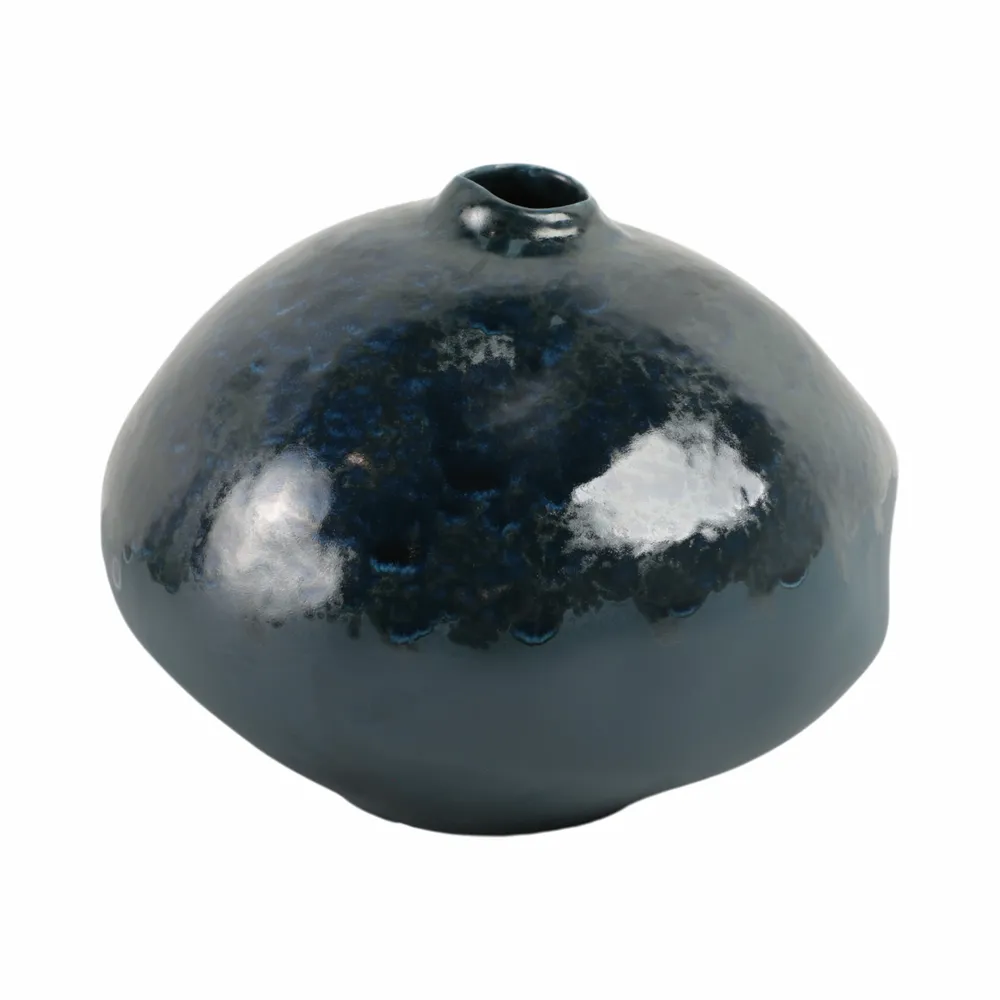 MILLERBEACH BLUE VASE 9 (IN)