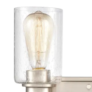 Market Square 12'' Wide 2-Light Vanity Light - Brushed Nickel 3