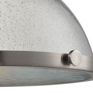 Chadwick 13'' Wide 1-Light Pendant - Satin Nickel with Clear 5