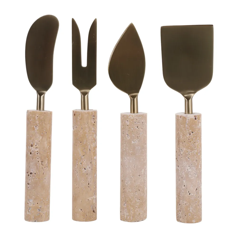 BARCLAYPARK SET OF 4 TAN SERVEWARE 8 (IN)