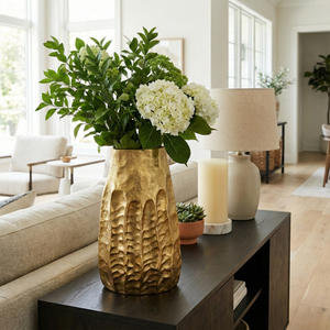 FORD GOLD VASE 14 (IN) 12