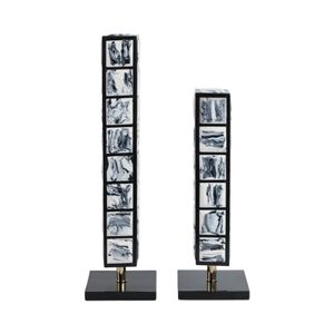 EATONHAM SET OF 2 BLACK DECOR 21 (IN) 4