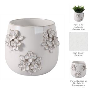 TRENTONVALE IVORY PLANTER 6 (IN) 11