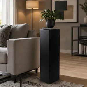 CADENSIDE BLACK TABLE 36 (IN) 12