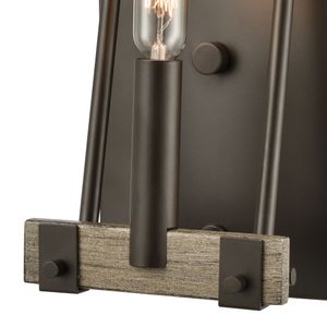 Transitions 9'' High 1-Light Sconce - Oil Rubbed Bronze 4
