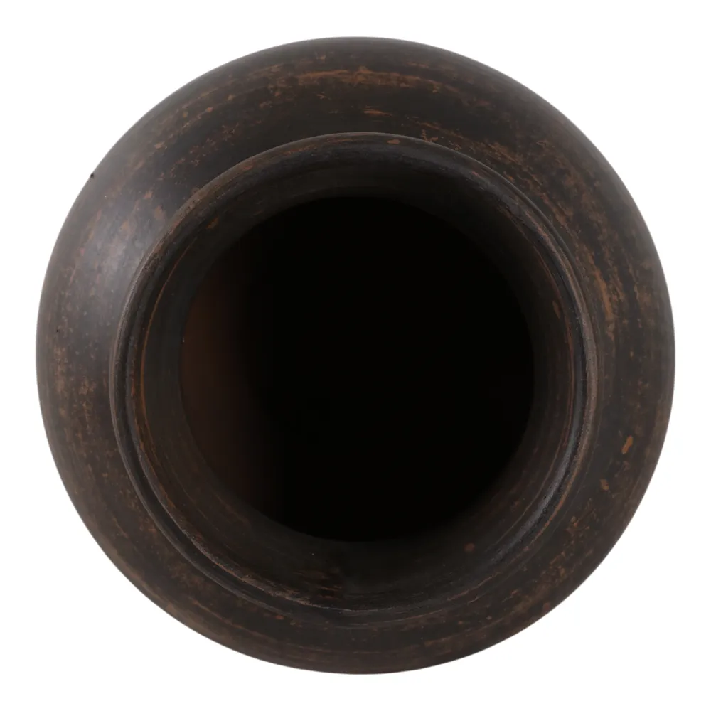 NADIAVIEW BROWN VASE 13 (IN)