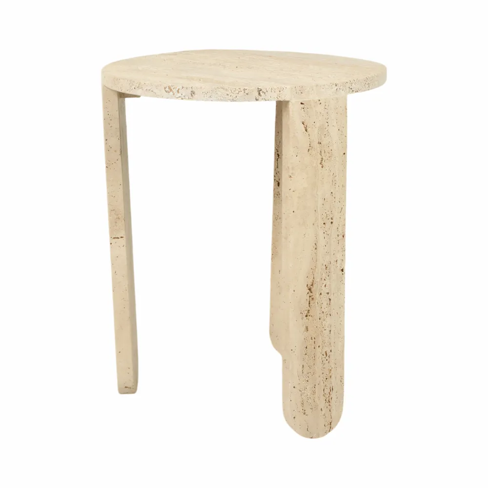 DUNLAPFORD IVORY TABLE 22 (IN)