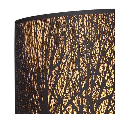 Woodland Sunrise 8″ High 2-Light Sconce - Aged Bronze