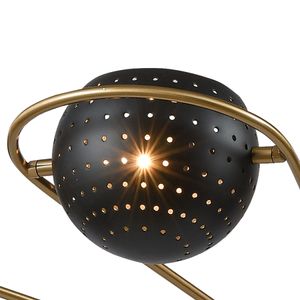 Scarab 47'' Wide 8-Light Chandelier - Satin Brass 3