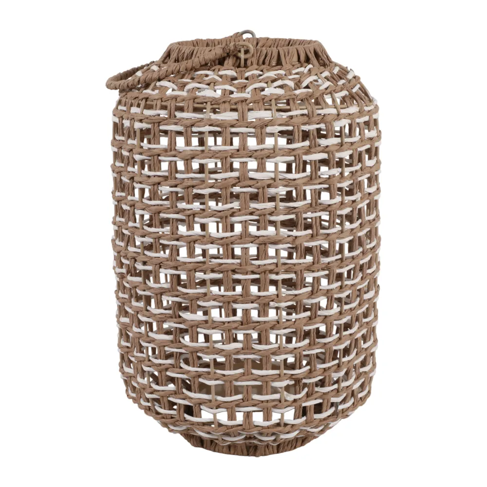 LARKSIDE BROWN LANTERN 17 (IN)