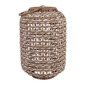 LARKSIDE BROWN LANTERN 17 (IN) 1