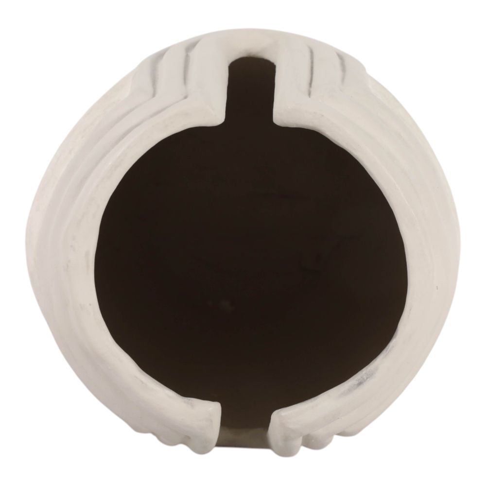 BLAKEWIND WHITE VASE 14 (IN)