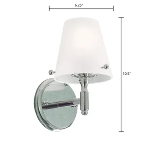 Arlington 10.5'' High 1-Light Sconce - Polished Nickel 2