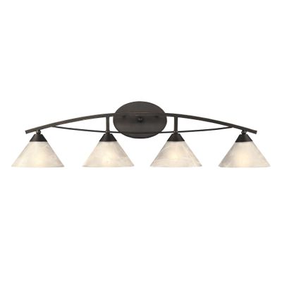 Elysburg 36″ Wide 4-Light Vanity Light - Oil Rubbed Bronze