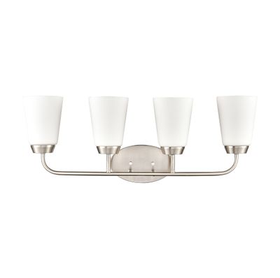 Winslow 28'' Wide 4-Light Vanity Light - Brushed Nickel