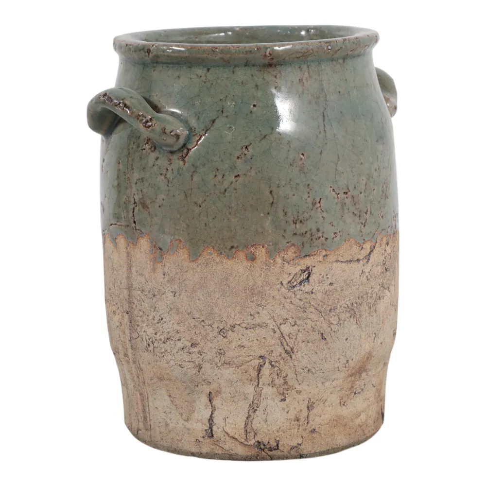 FRAZERCROSS GREEN VASE 8 (IN)