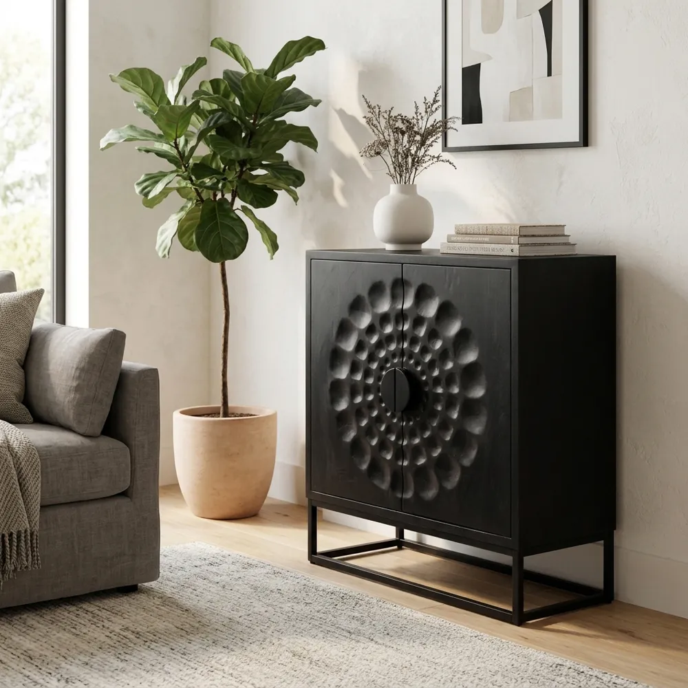 SYLVANSHAW BLACK CABINET 36 (IN)