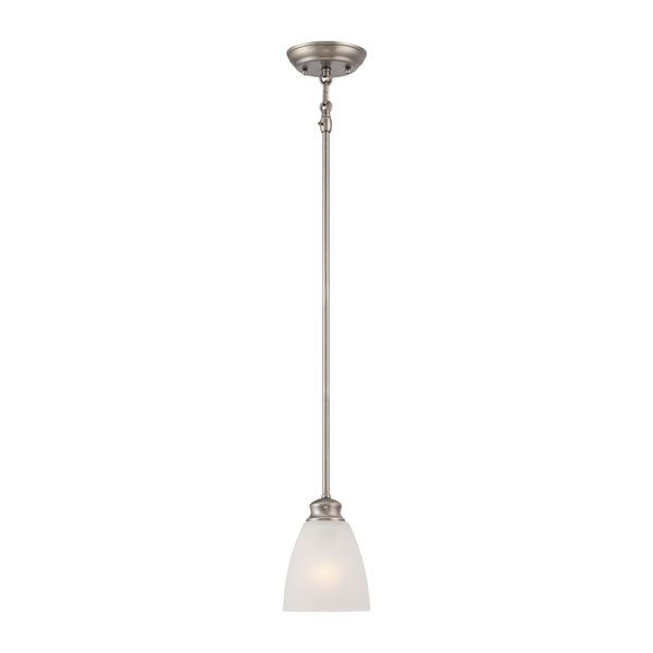 Haven 4.75'' Wide 1-Light Mini Pendant - Satin Pewter
