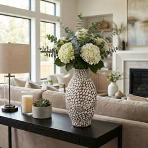 HARPERMILL BROWN VASE 14 (IN) 11