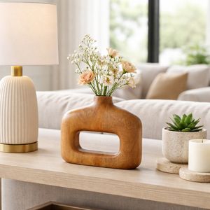 BAYFIELD BROWN VASE 7 (IN) 2