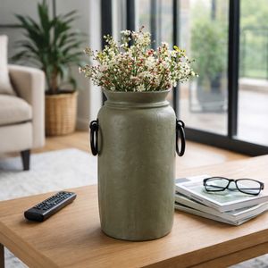 RAEHOLM GREEN VASE 16 (IN) 10